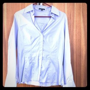 Hugo Boss blouse, blue, size 10